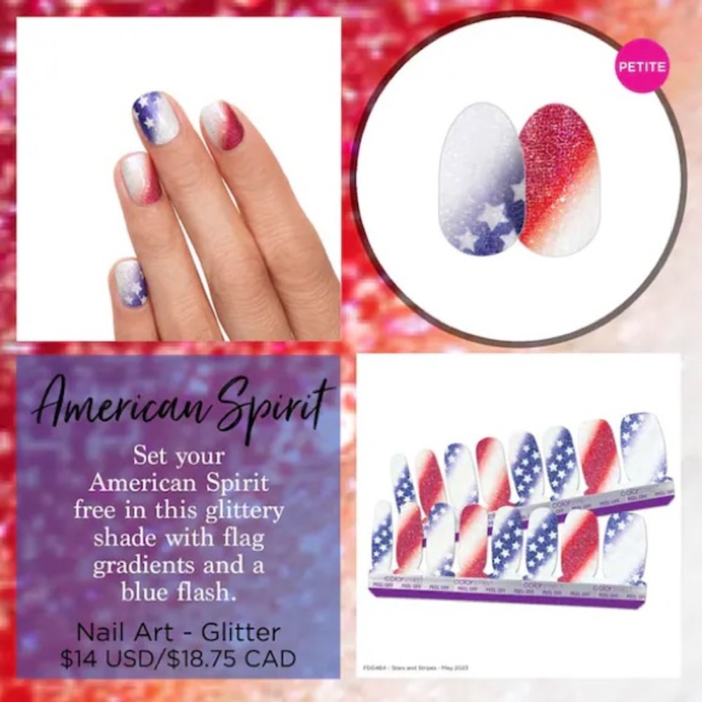 Color Street American Spirit (petite, retired)